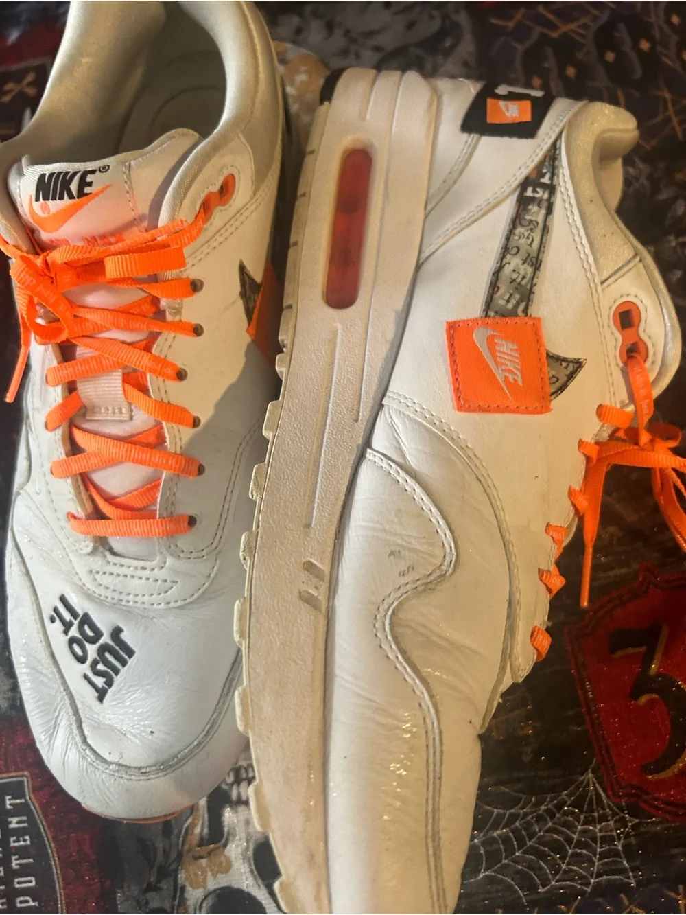 Nike white athletic